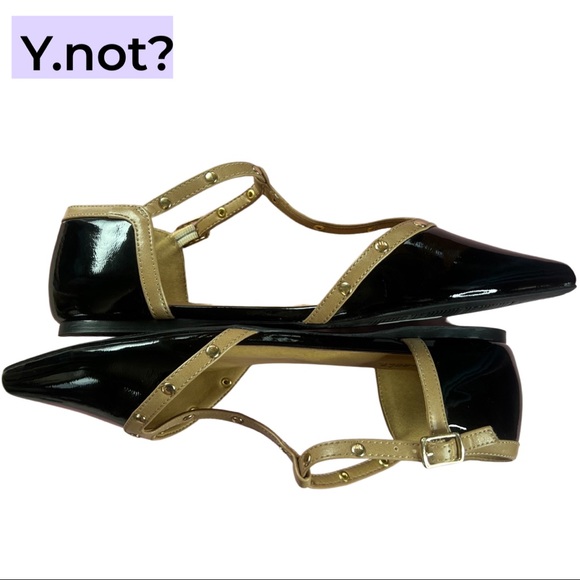 NEW WOMEN Y.not? BLACK FLATS SIZE 7M Measure 📐 10 Inch MSRP $59 - Picture 7 of 11